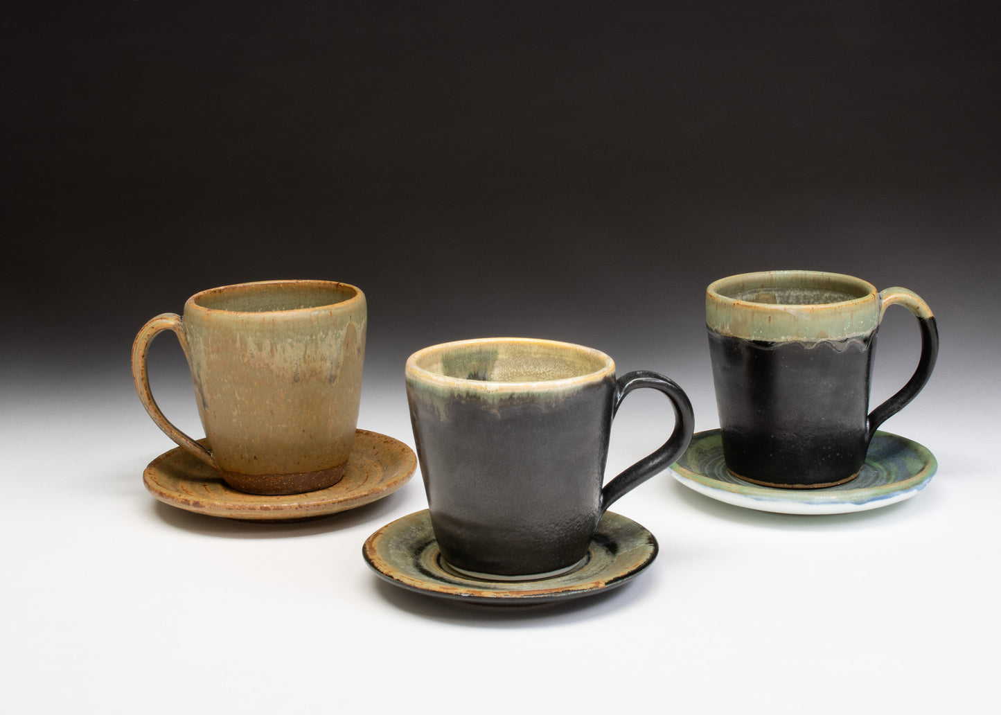 Stoneware Cup and Saucer Mix and Match